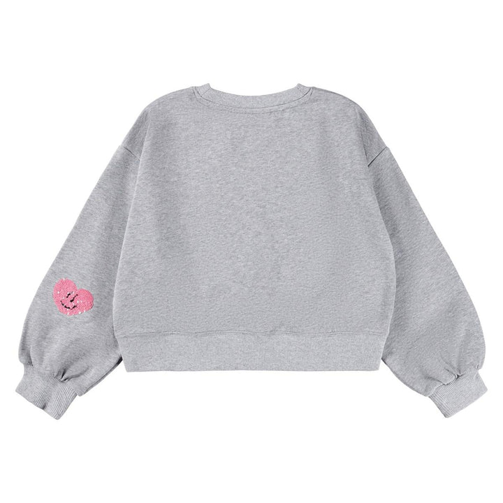 Miki Sweat Shirt - Grey Melange