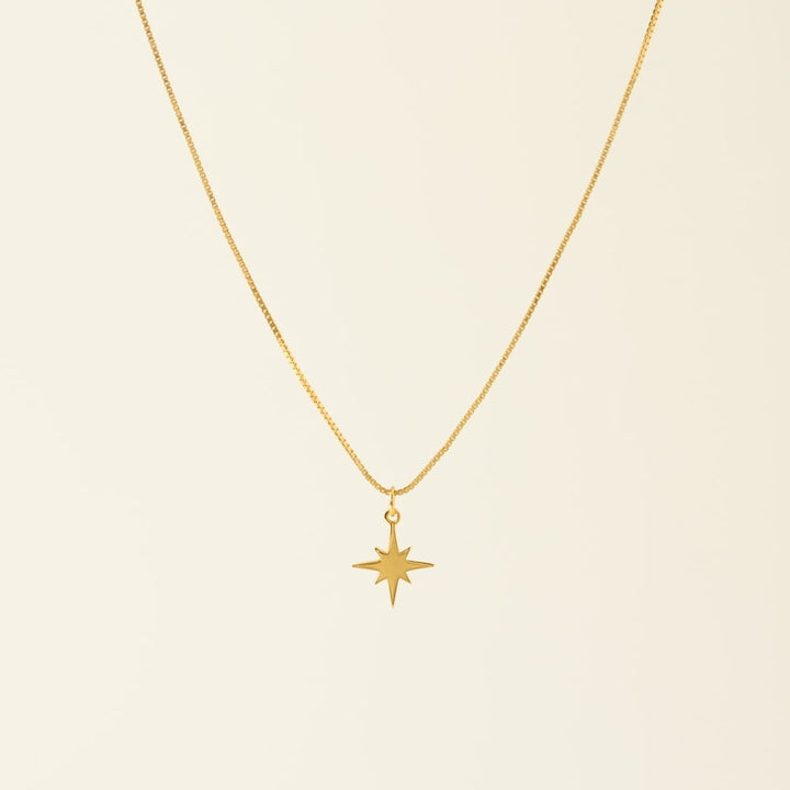 Burst Charm Necklace - Gold