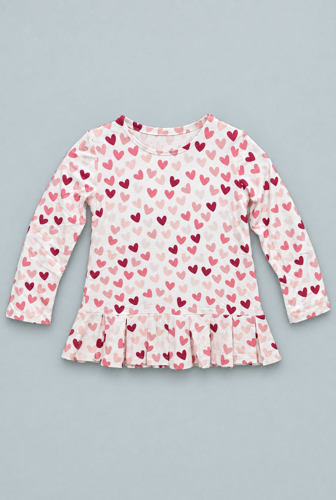 L/S Ruffle Bottom Tee - Emma