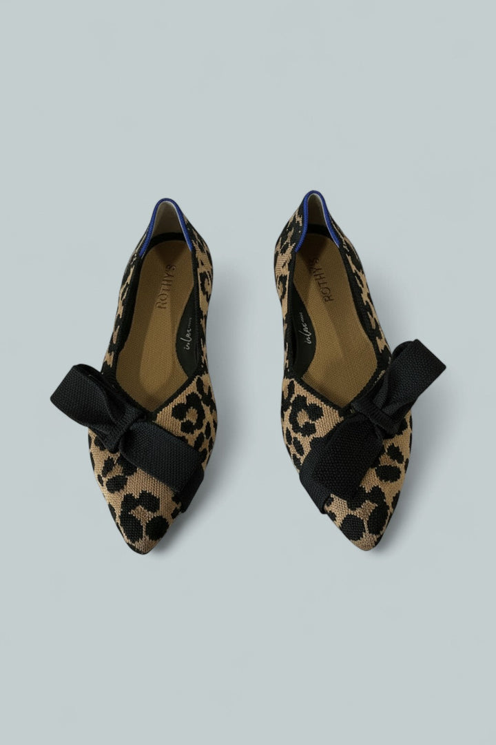 Women's The Point II Flats - Black/Cheetah