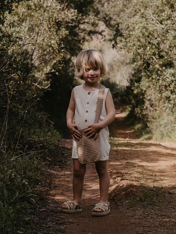 The Beach Bum Playsuit - Undyed