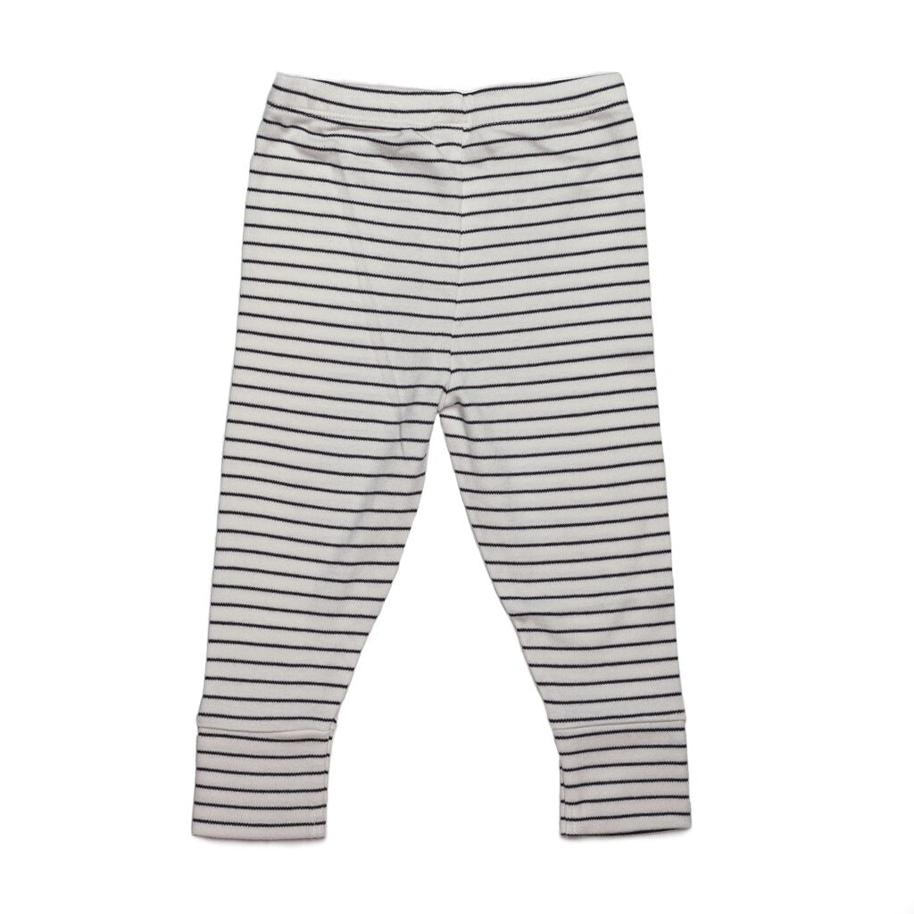 Everyday Leggings - Gray Stripe