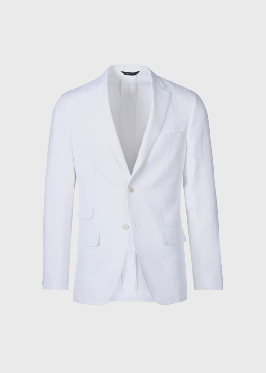 Phineas Cole Irish Linen Jacket - White