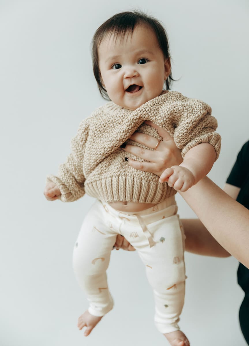 Squiggle Sweater - Sandcastle