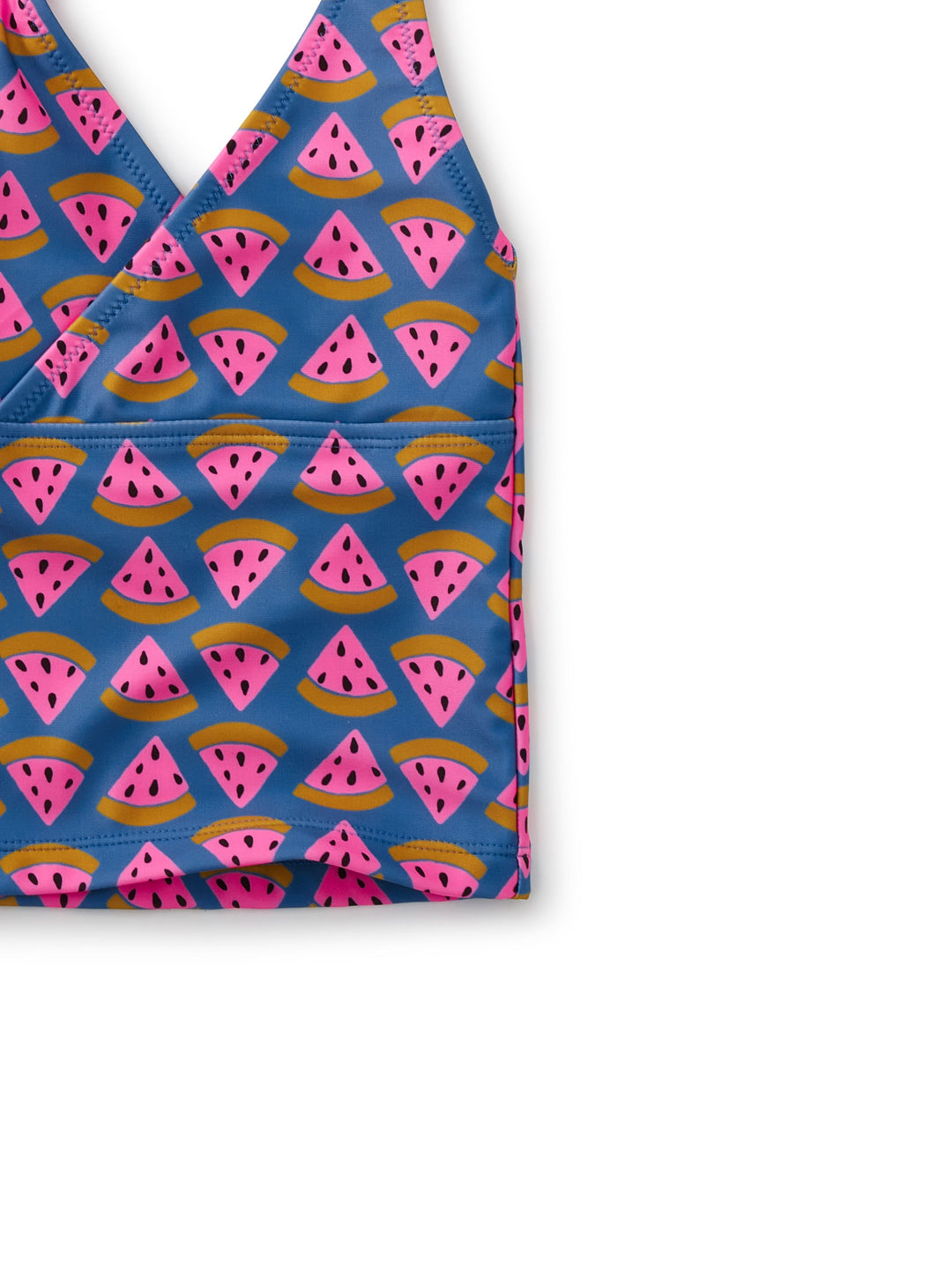 Tie Tankini Top - Watermelon Wedge