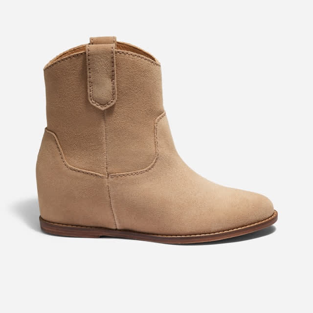 Amaya Bootie - Linen Suede