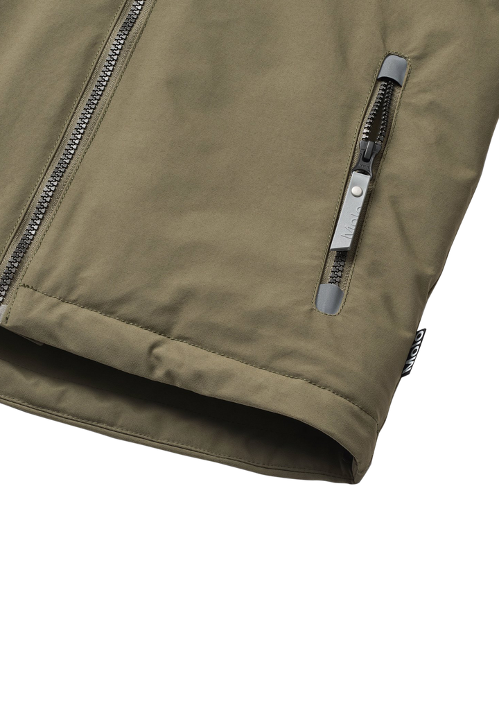 Castor Jackets - Bark Green