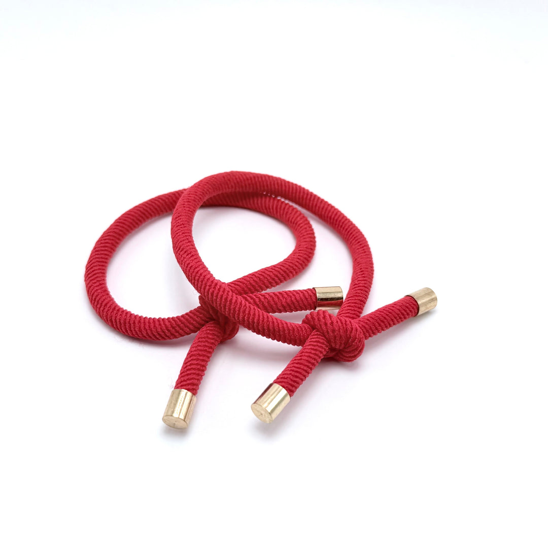 Gold-touch Rope Hair Ties