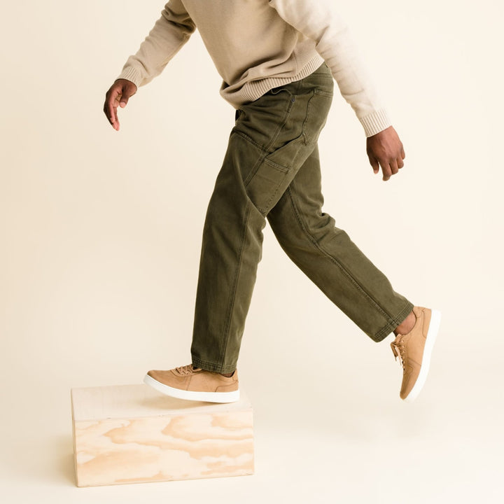 Men's Beto Go-To Court Sneaker - Tobacco