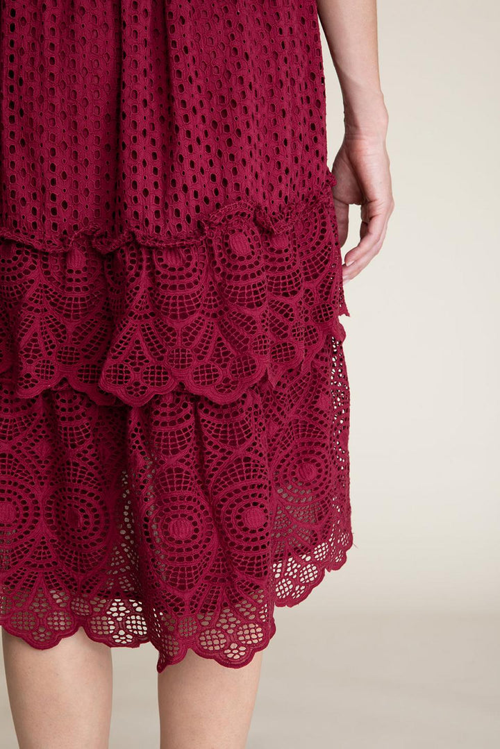 Michelle Skirt - Cranberry