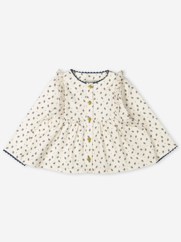 Alphee Ruffled Blouse - Oak