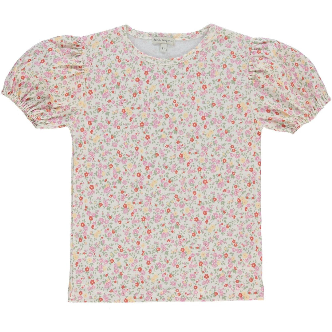 Adele Tee Garden - Floral Shirts Bebe Organic 