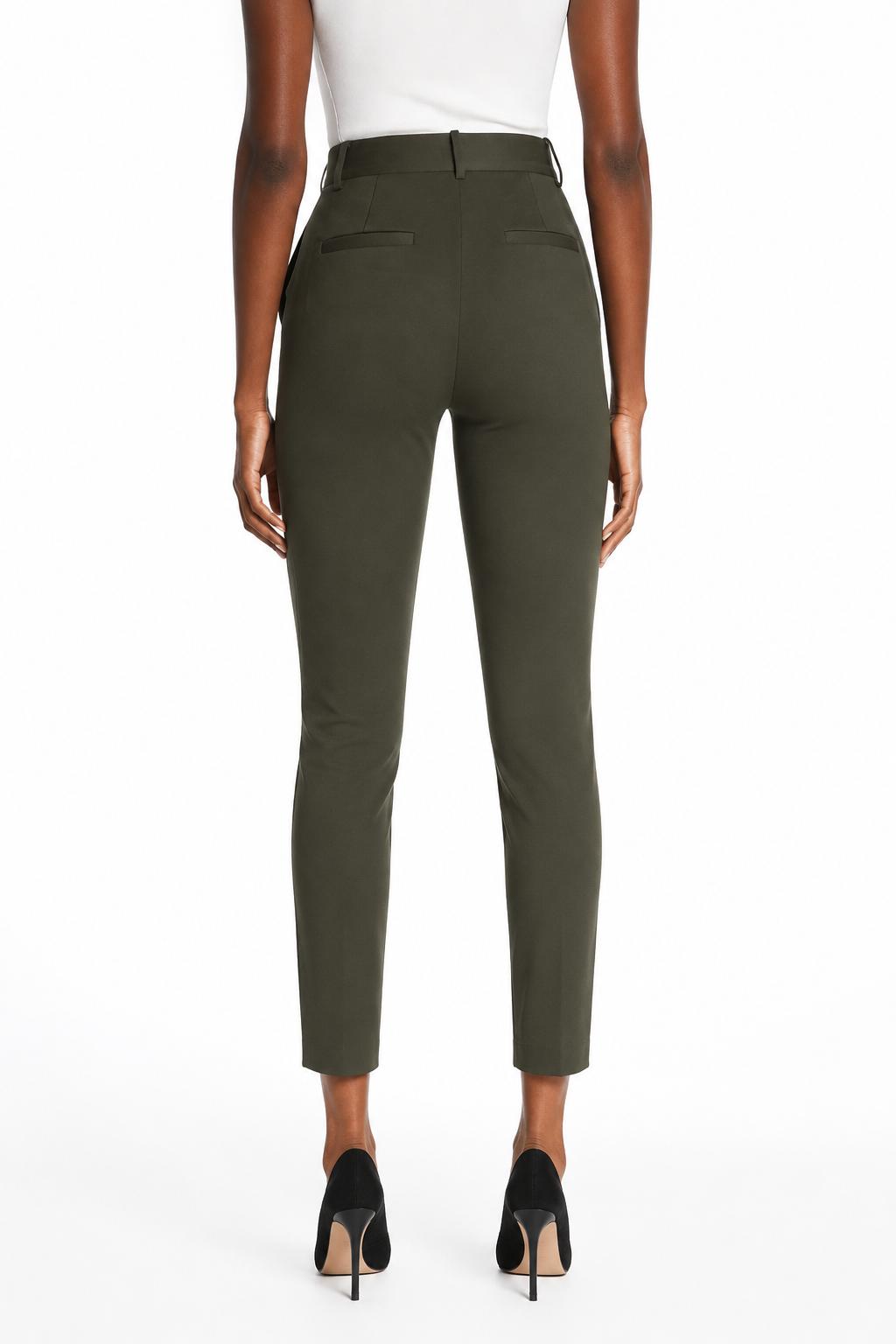 Danielle Ponte Trousers - Olive