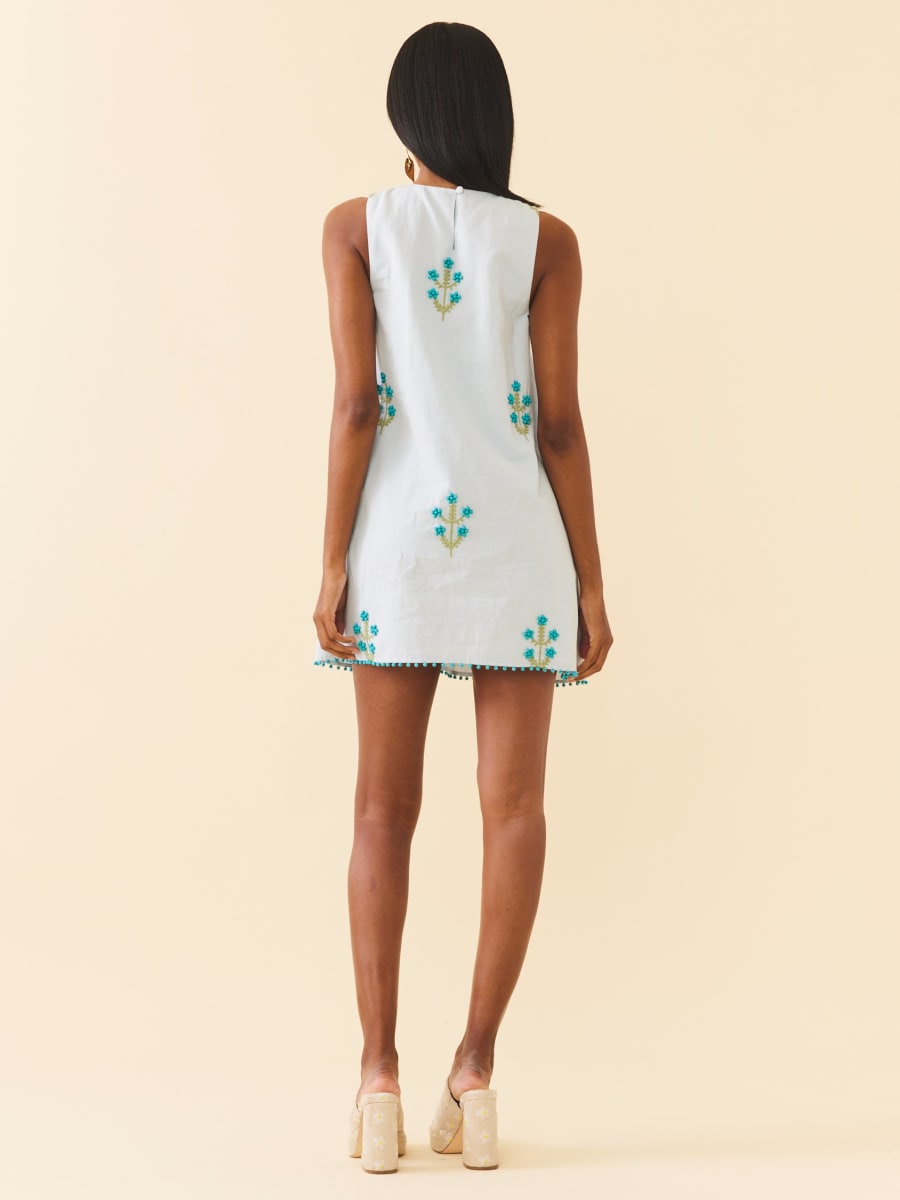 Mattie Dress - French Blue