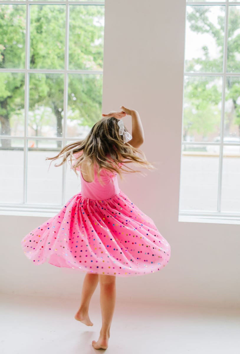 Olivia Dress - Confetti Pop