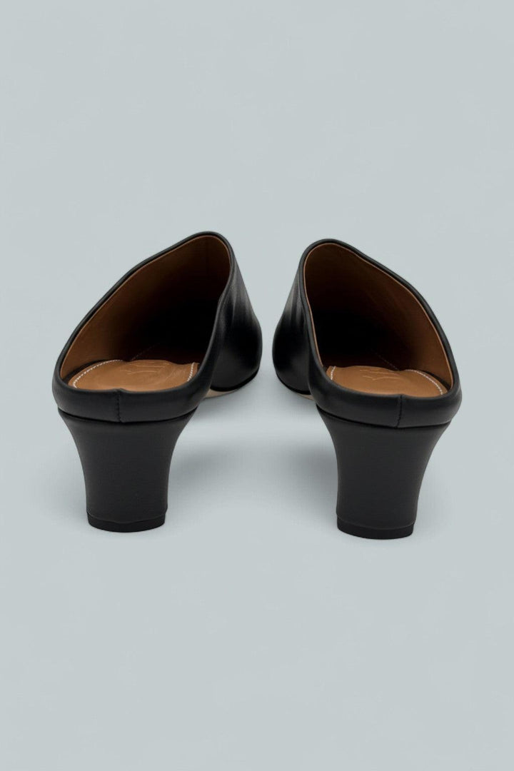 Women's Wally Leather Mules - Black