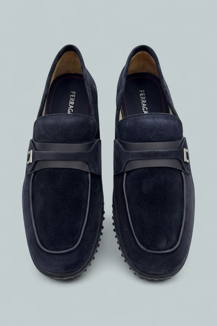 Foster Gancini Ornament Moccasins - Testa di Moro