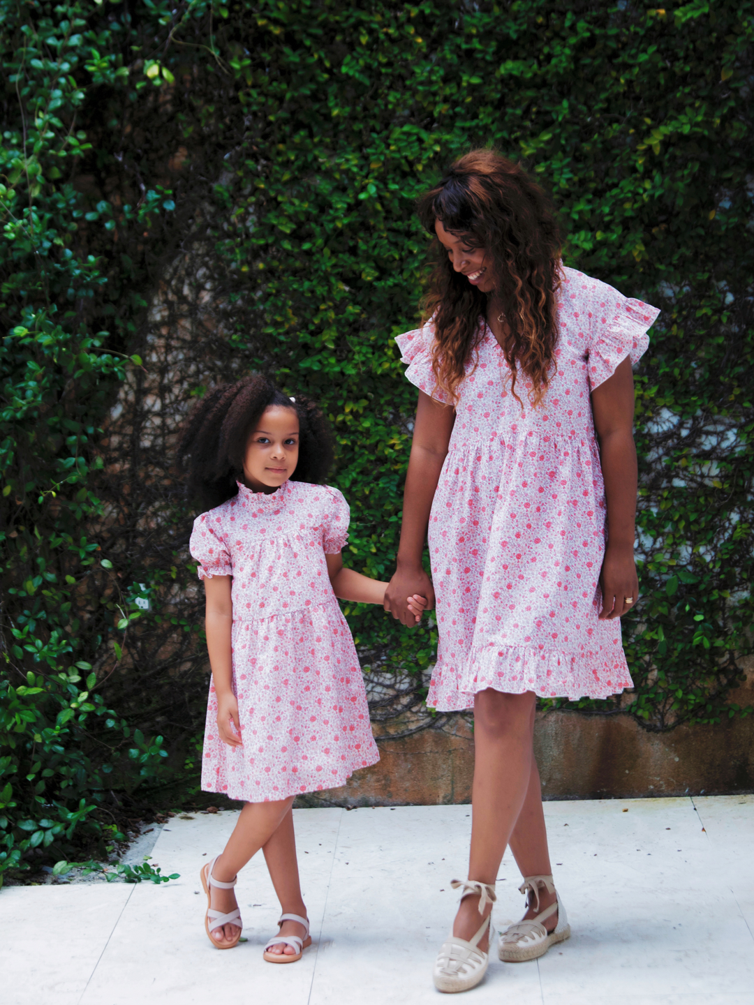 Zoe Dress - Dalia Cerise