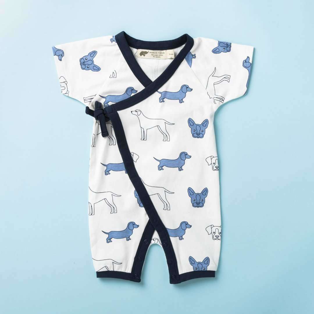 Sweet Baby B Romper - Dog Tails
