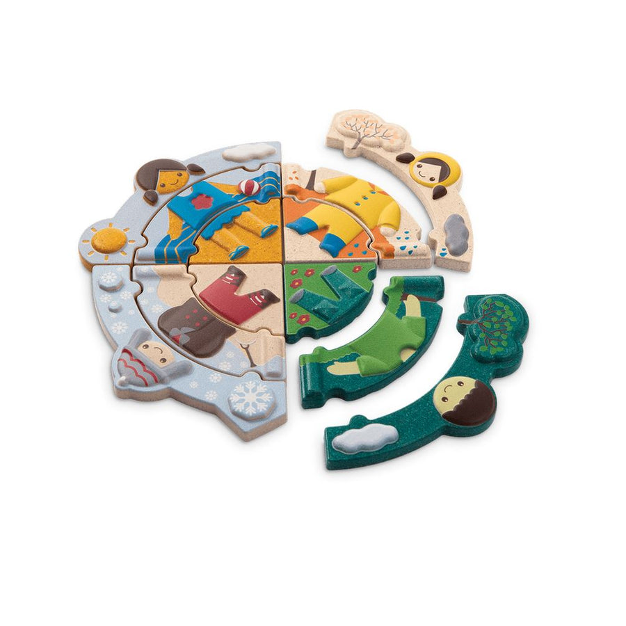 Weather Dress-Up Puzzle Toys Plan Toys 