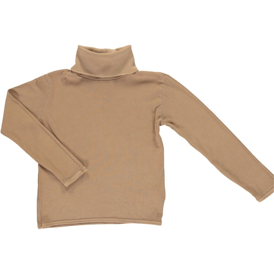 Gaia Turtleneck - Porcini Tops Bebe Organic