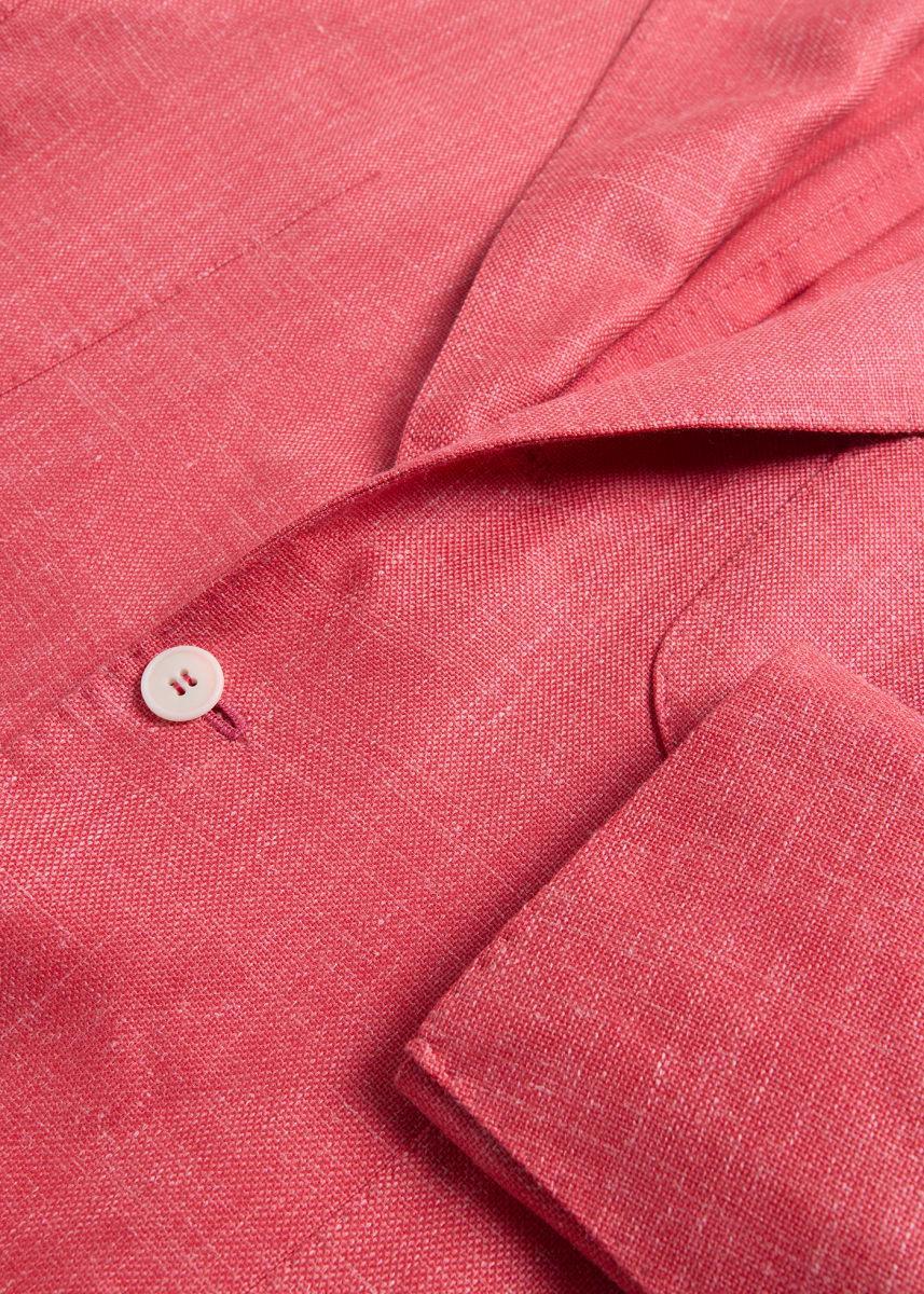 Hopsack Jacket - Coral - Blazer