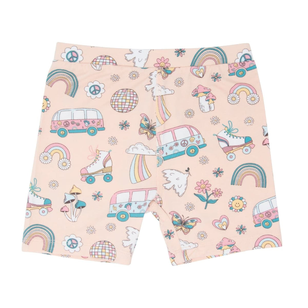Retro Roller Skates Summer Pajama Set - Groovy Skates