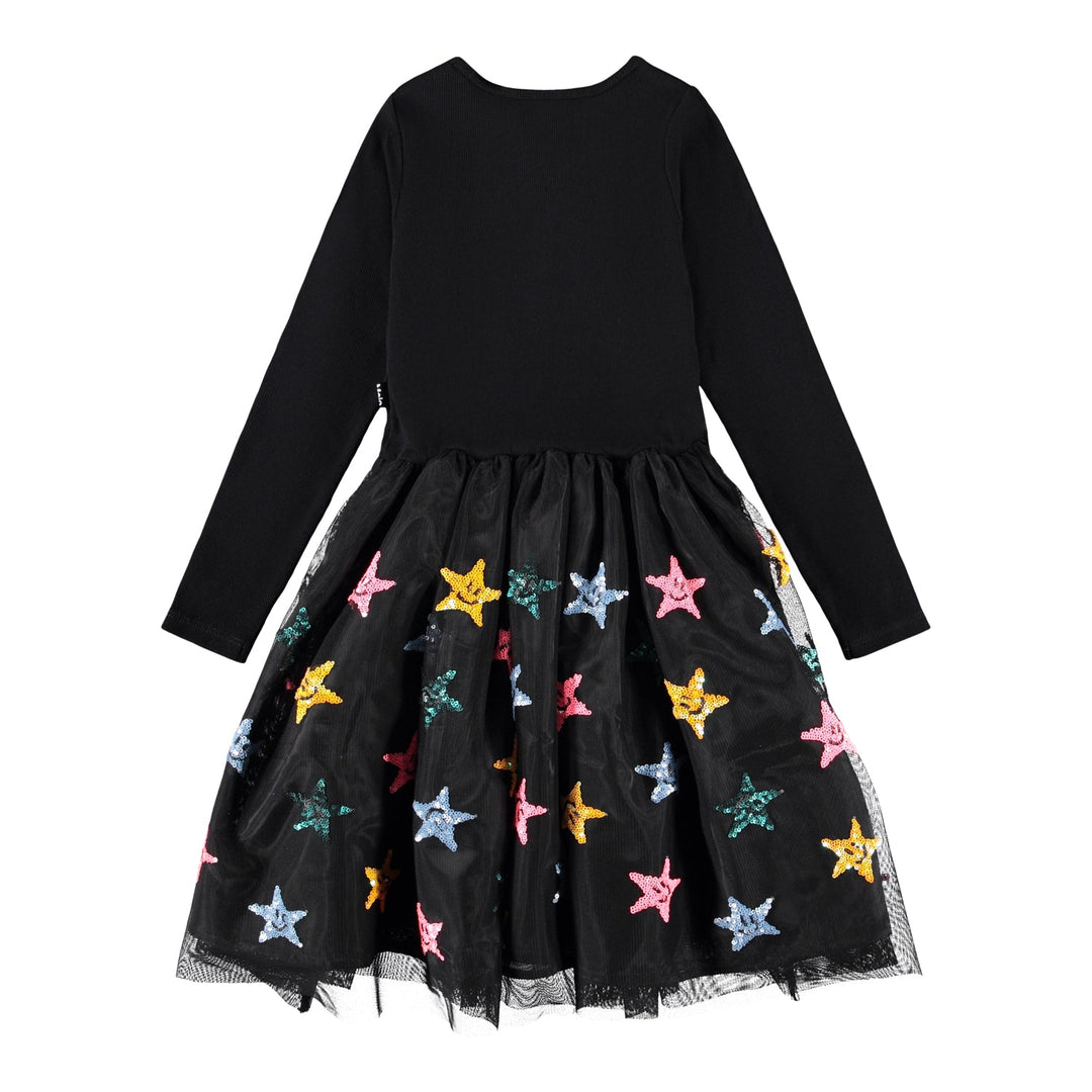 Cyrus Dress Long Sleeve - Black