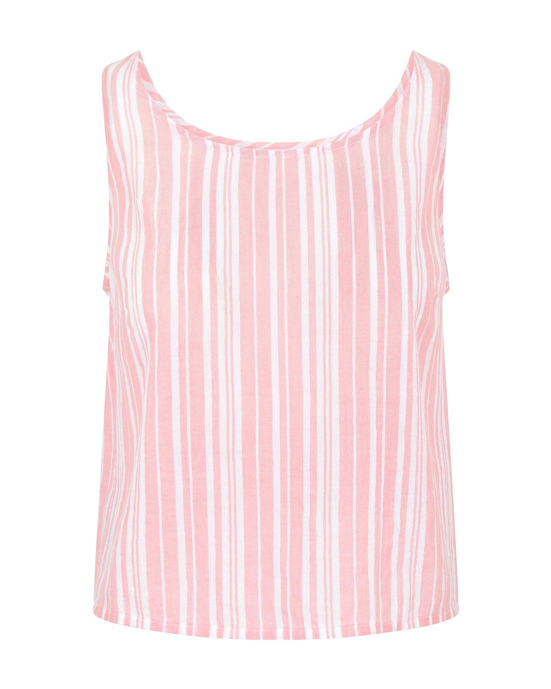 The Tank - Fondant Pink Stripe