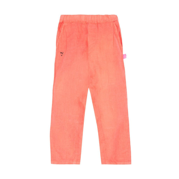 MC Coral Kid Linen Pant - Coral