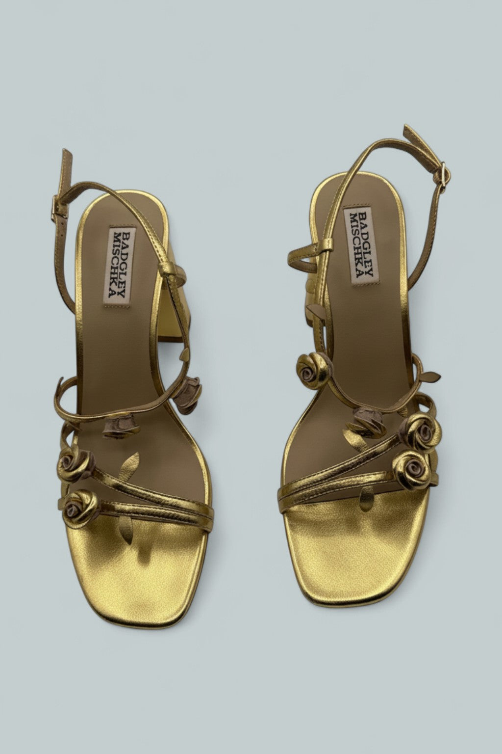 Women's Orsola Sandals - Gold Metal