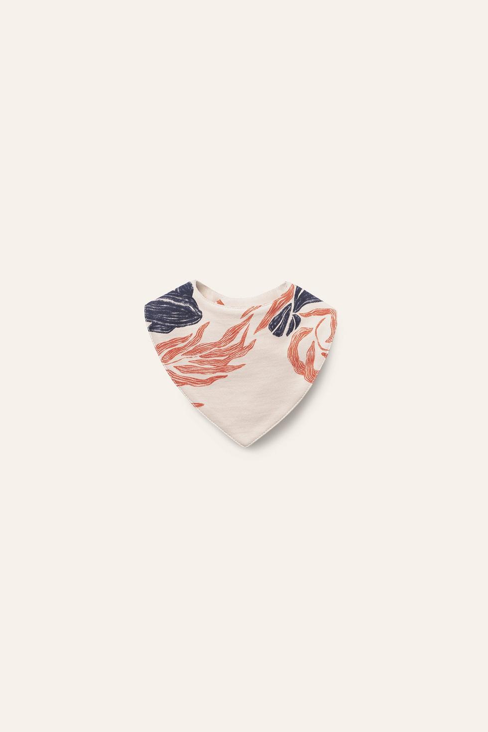 Organic Pima Cotton Bib - Whale