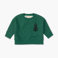 Sporty Sweatshirt - Green Heather