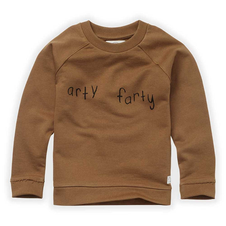 Sweatshirt Arty Farty - Mustard Sweatshirts Sproet & Sprout 