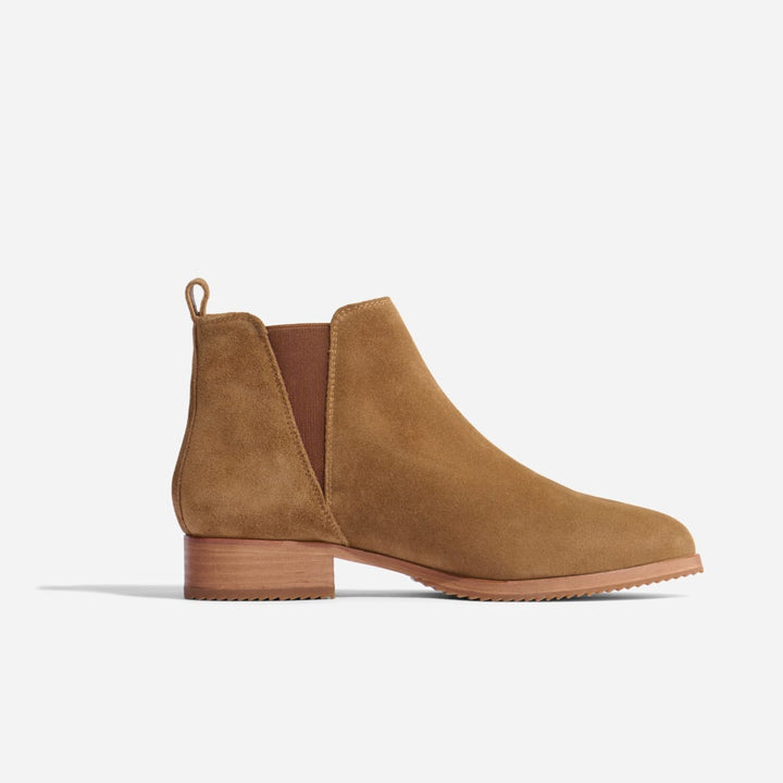 Eva Everyday Chelsea Boot - Taupe Suede
