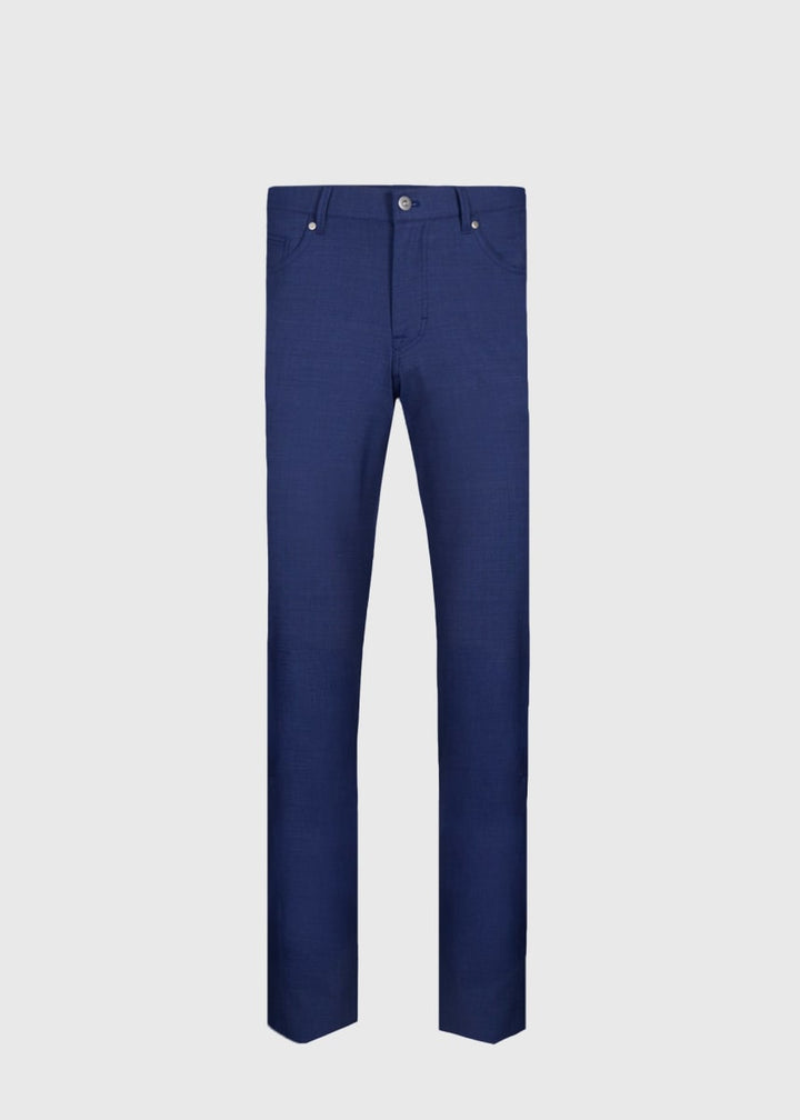 Wool Five-Pocket Trouser - Multi