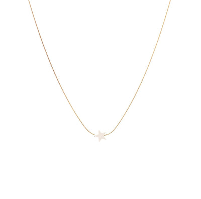 Stella ~ Salty Pendants - White - 18k Gold