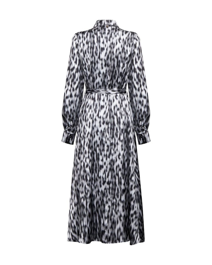 Shirt Dress With Belt - Fantasy