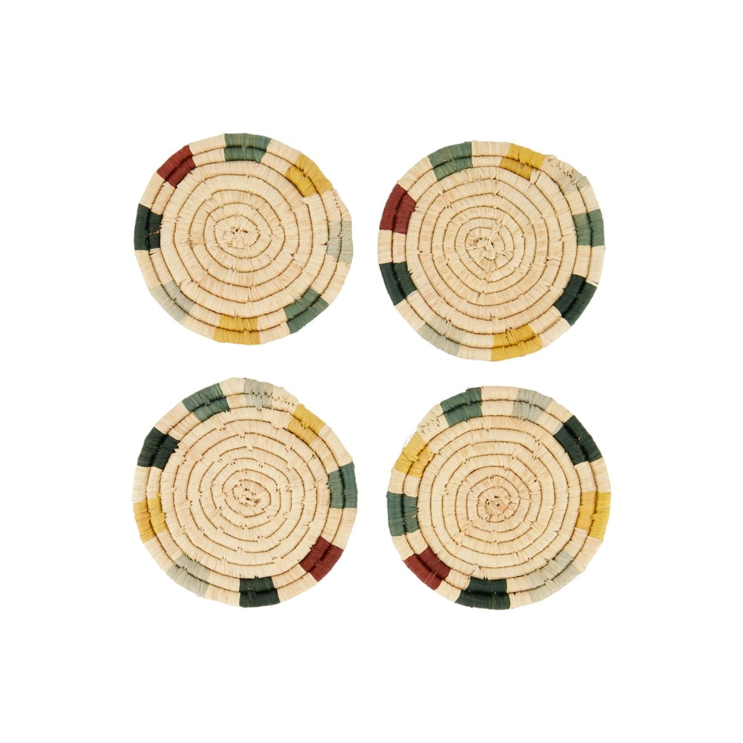 Nostalgia Woven Coasters (Set of 4)