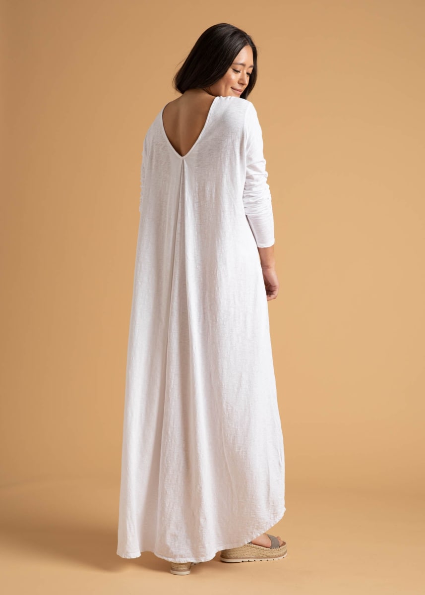 Be Clever Duo Dress - White