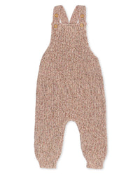 Knit Overalls - Soft Rose Marble