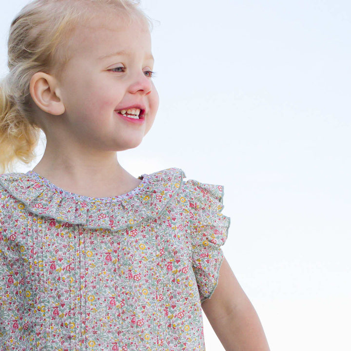 Ana Girls Dress - Meadow Floral