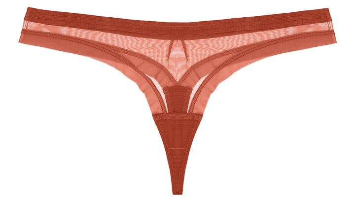 Voice Your Wants Thong - Sienna