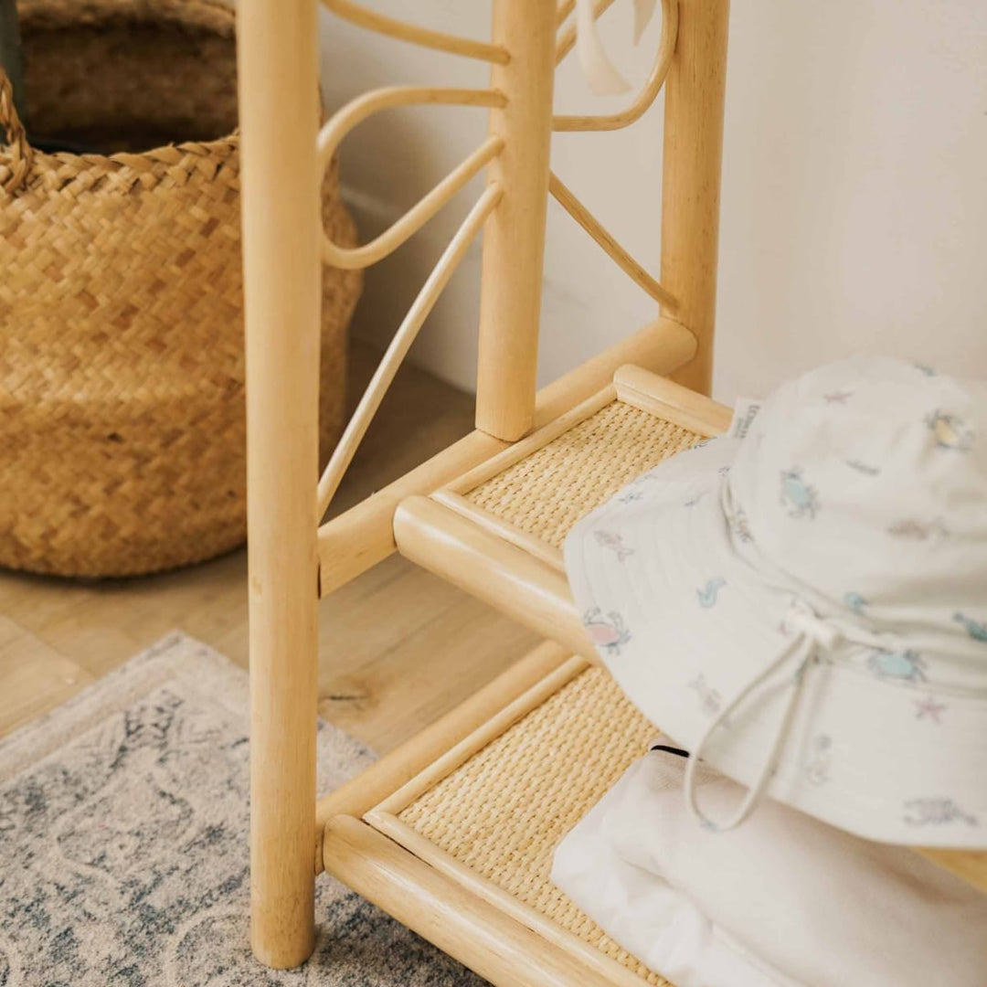Belle Kids Montessori Clothing Rack - Natural