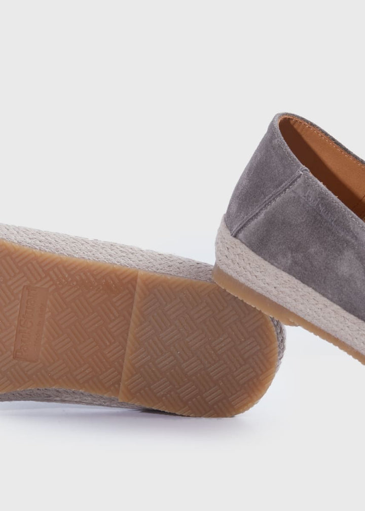 St. Croix Suede Espadrille - Grey