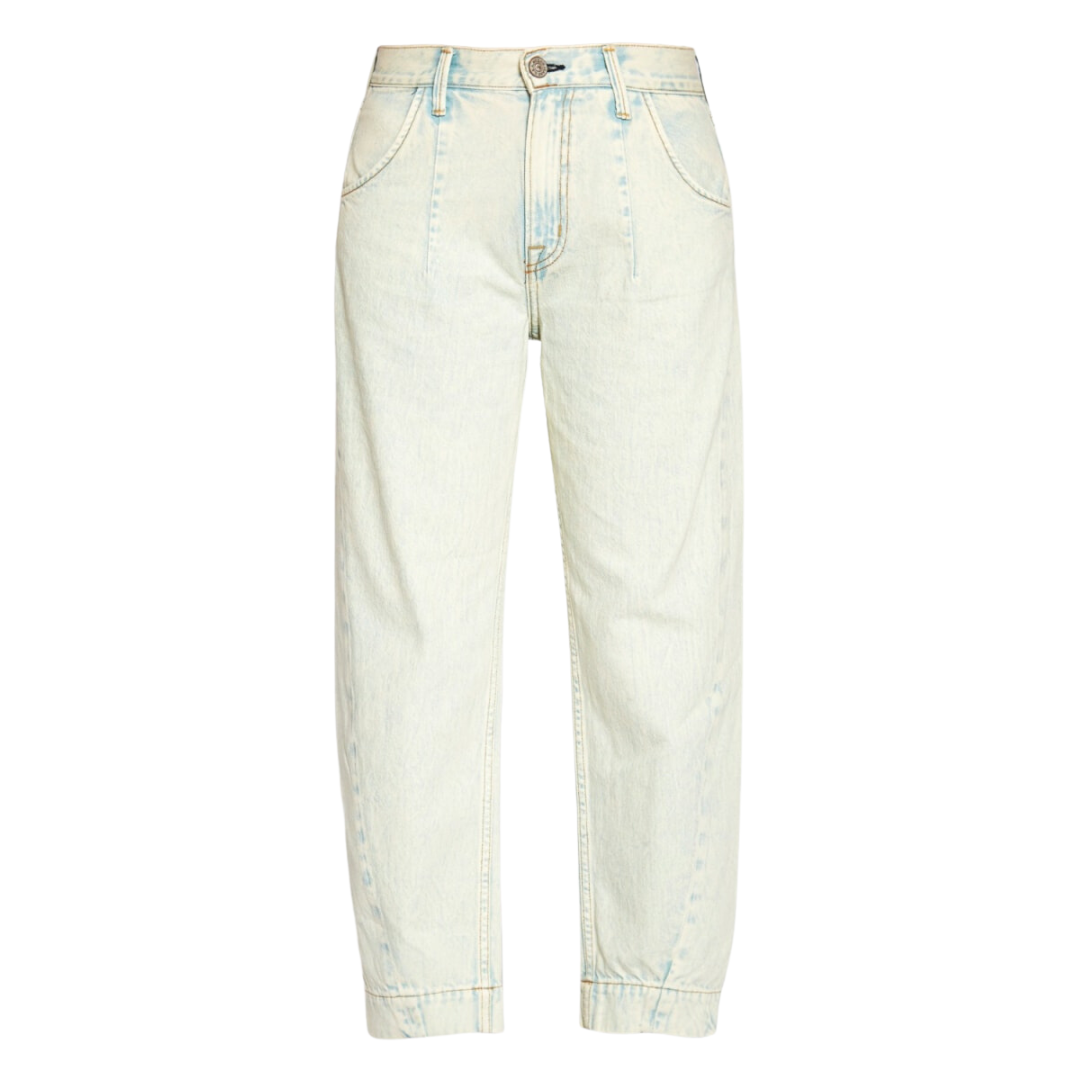 Lou 90's Comfort Crop - Light Blue