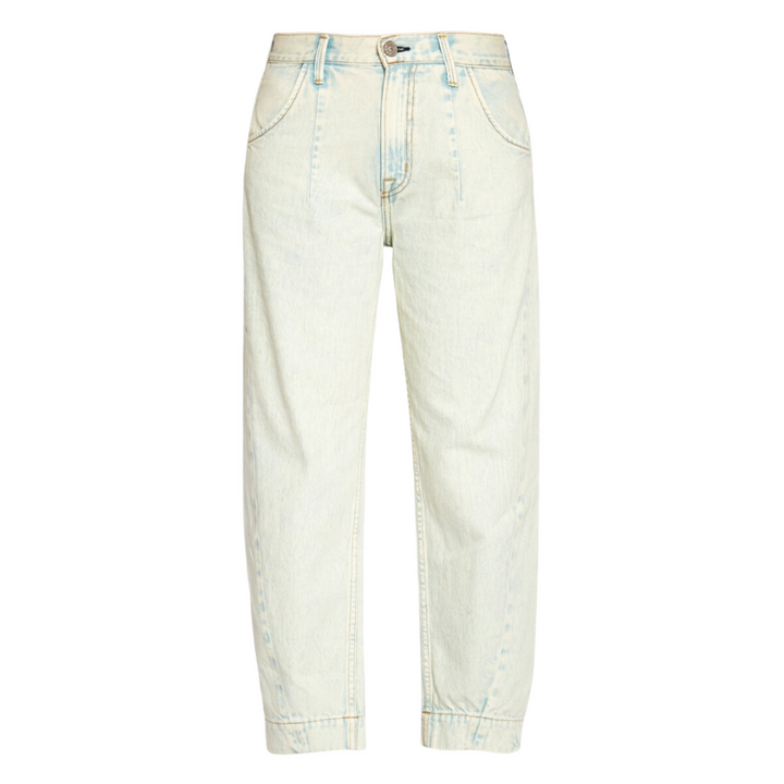 Lou 90's Comfort Crop - Light Blue