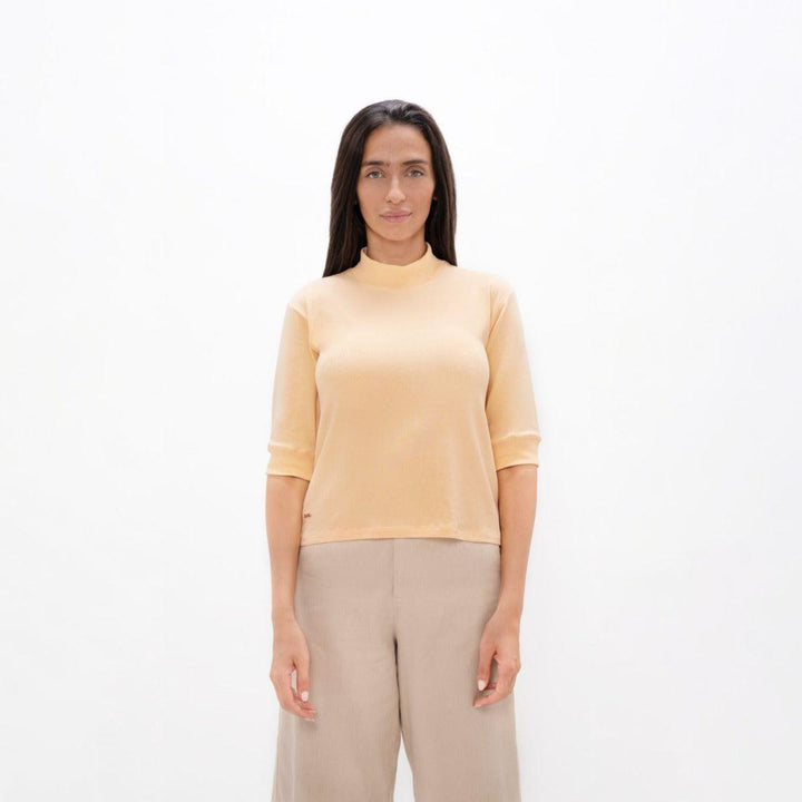 Doha High Neck - Desert Mist