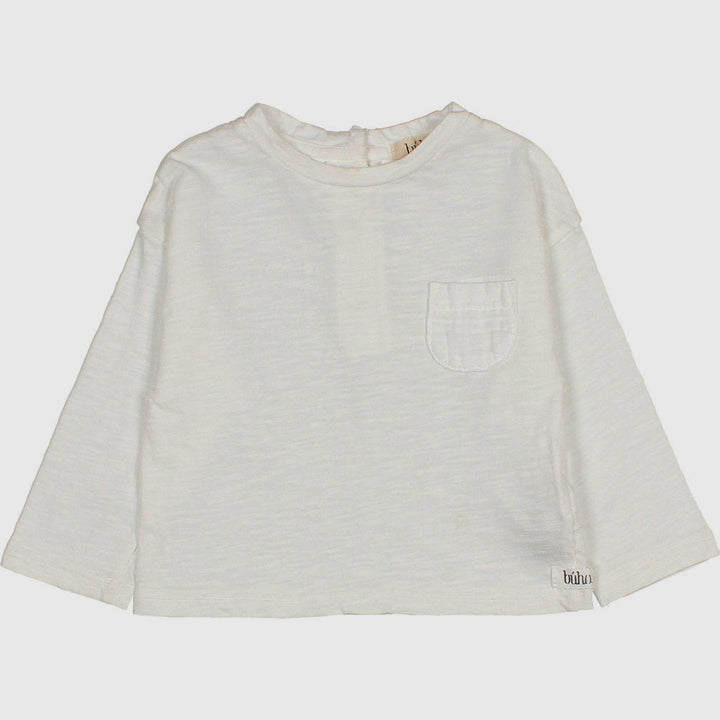 Baby Pocket T-Shirt - Ecru
