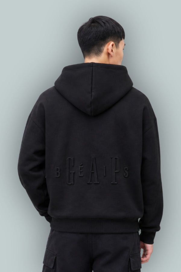 GAP × BÉIS Adult Heavyweight Travel Hoodie - Black